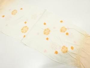 正絹　絞り　夏用帯揚げ